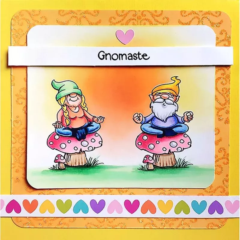 Gnomaste stampendous clear stamps 2