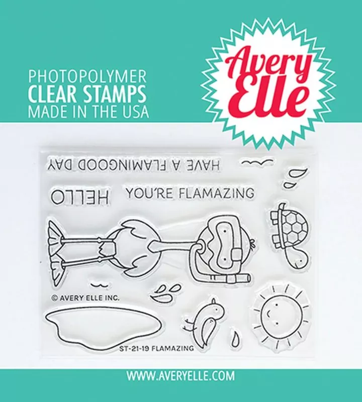Flamazing avery elle clear stamps