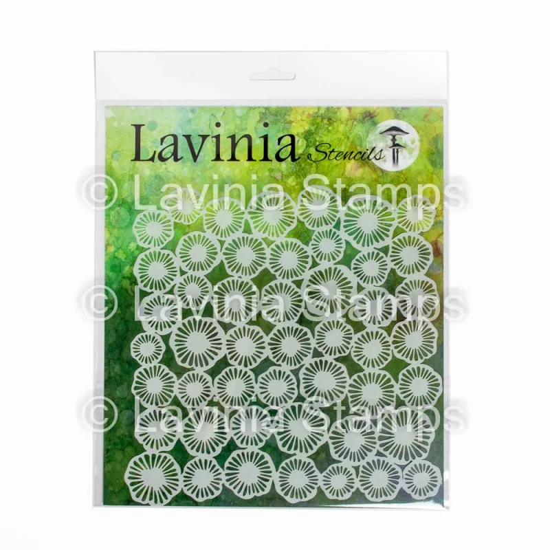 Posy Stencil Lavinia