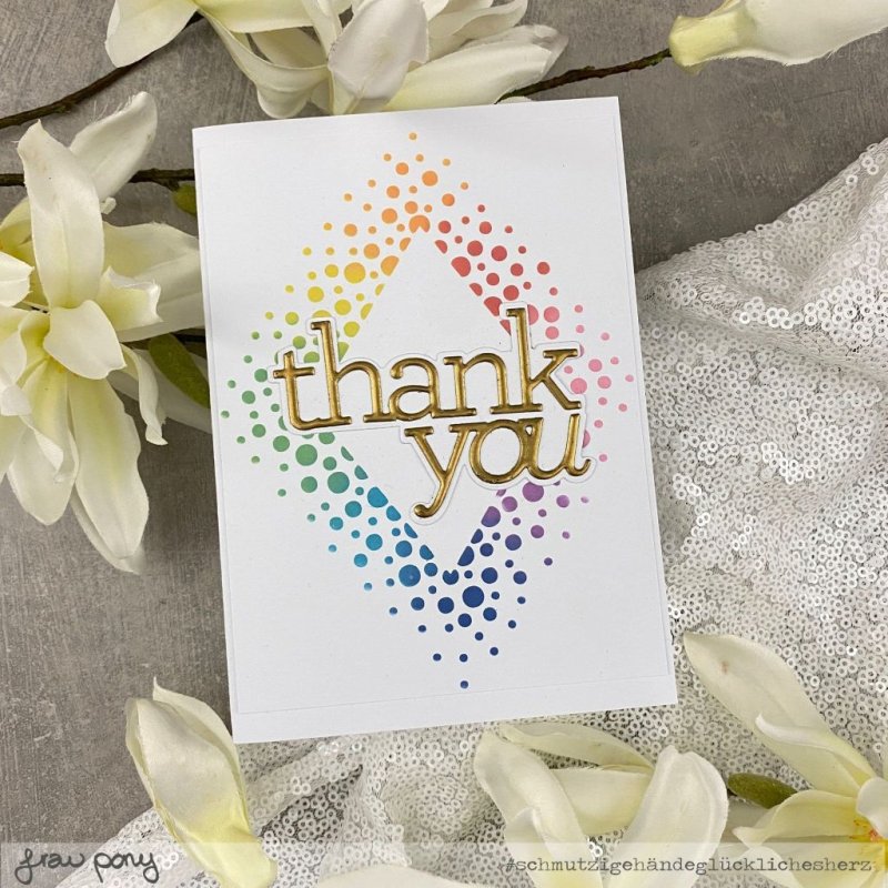 WOW Confetti Diamond stencil by Verity Biddlecombe 1