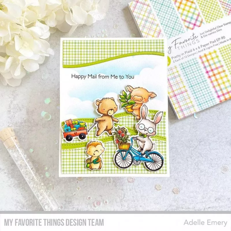 Happy Mail Clear Stamps My Favorite Things Stacey Yakula 2