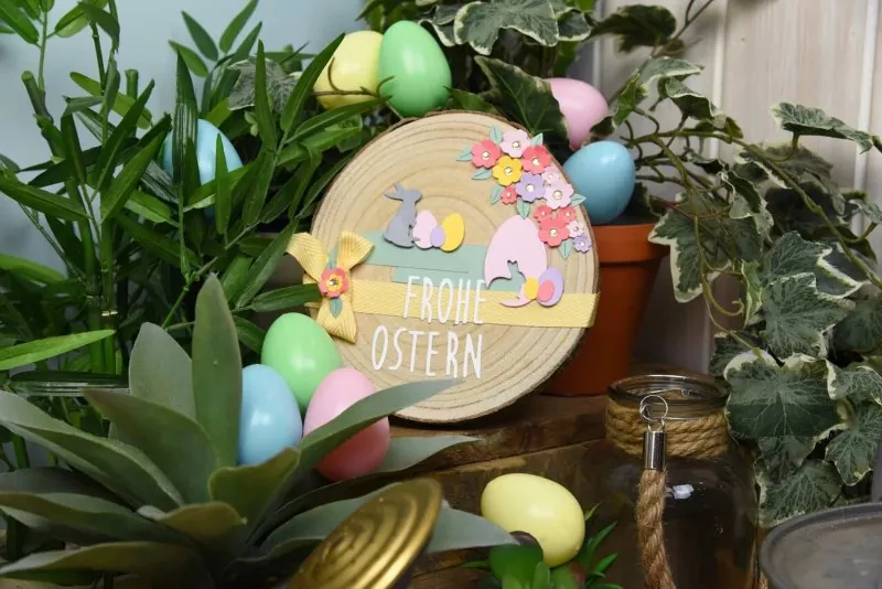 Frohe Ostern Thinlits Dies from Sizzix 2