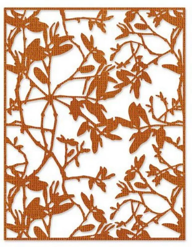 Leafy Twigs Thinlits Stanzen von Tim Holtz Sizzix 1