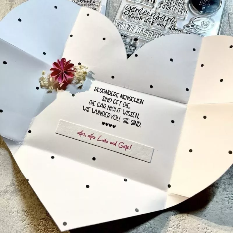 Freundschaft Nr. 43 Clear Stamps FarbTon Papier 1