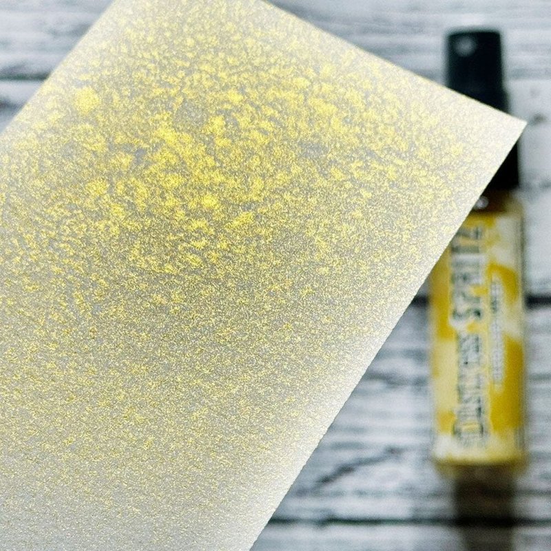 Distress Spritz tim holtz ranger Fossilized Amber 1