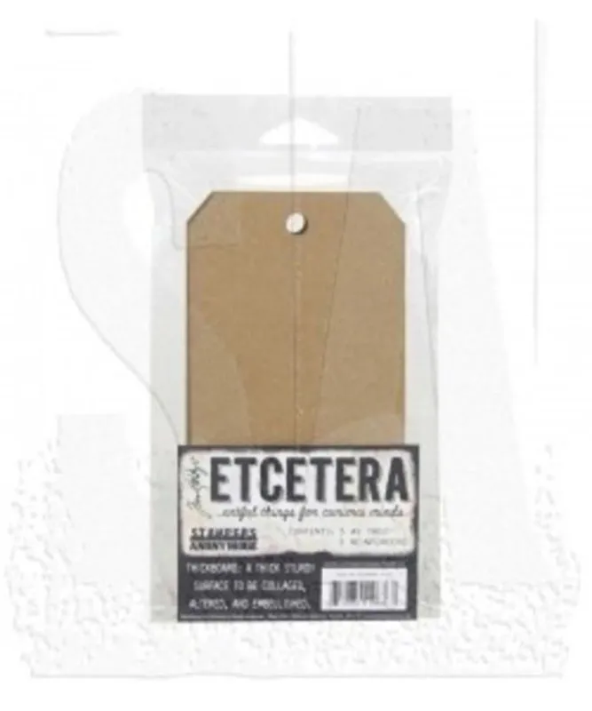 Etcetera #8 Tag Thickboards Stampers Anonymous