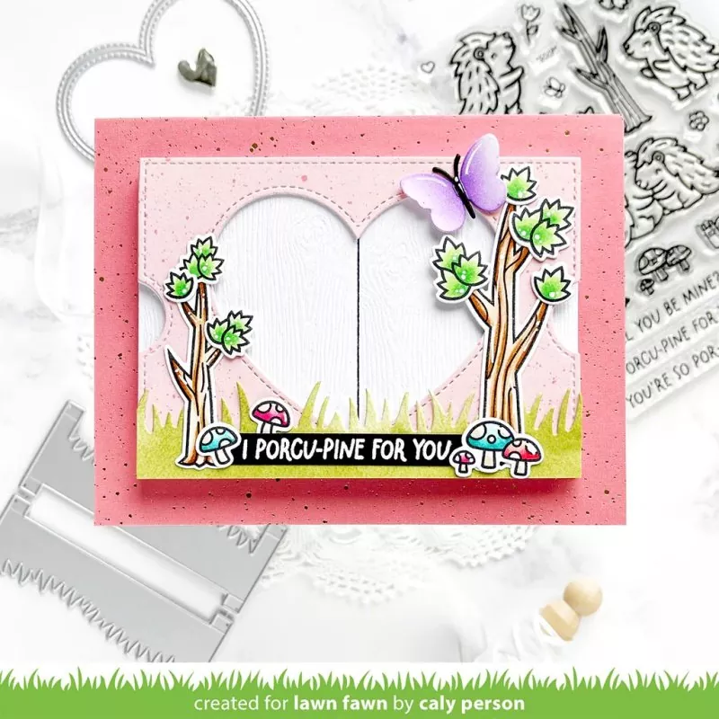 Porcupine for You Clear Stamps Lawn Fawn 3