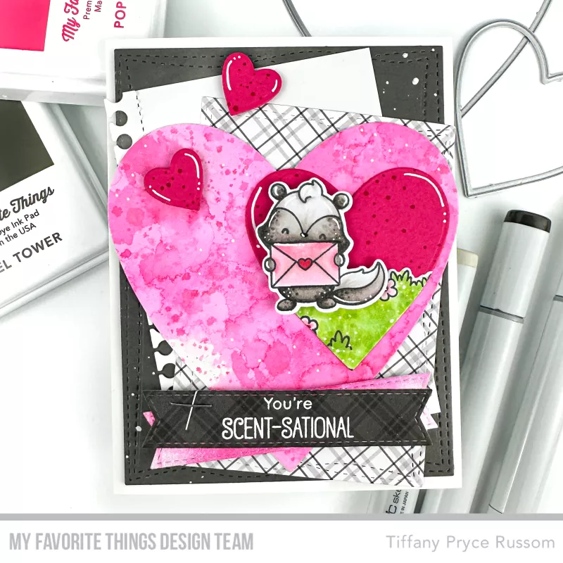Scent-sational Skunks Clear Stamps My Favorite Things Project 2