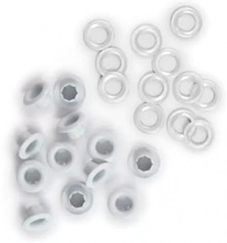 Eyelets & Washer Standard White we r memory keepers