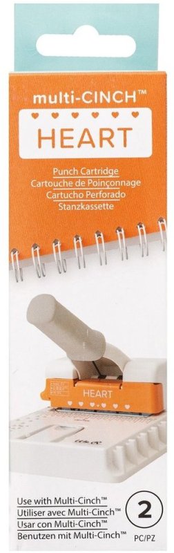 Multi-Cinch Punch Cartridge Heart by We R Memory Keepers 1