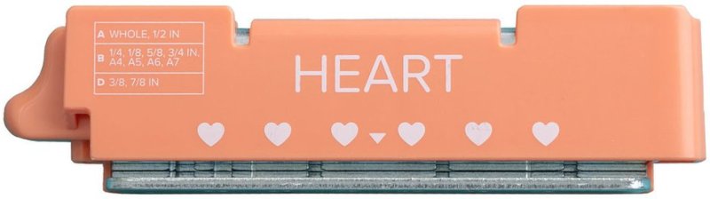 Multi-Cinch Punch Cartridge Heart by We R Memory Keepers