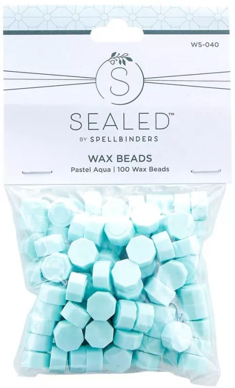 Wax Seal Beads Set Aqua Spellbinders