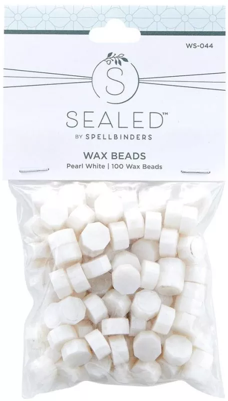 Wax Seal Beads Set Pearl White Spellbinders
