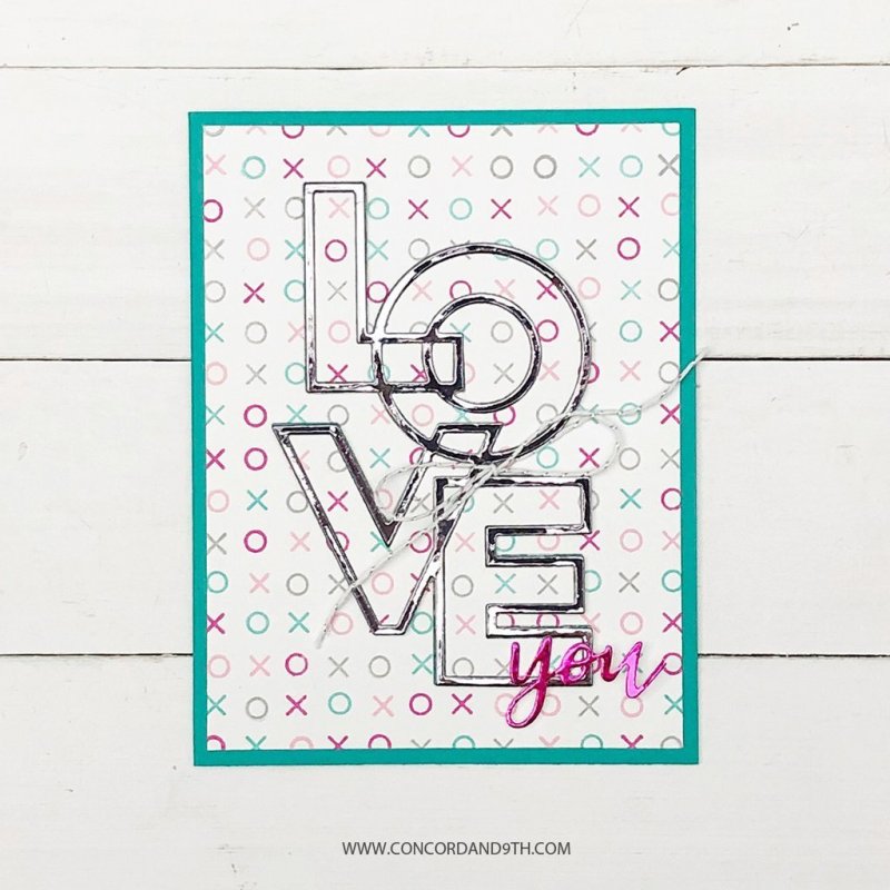XOXO Turnabout Stamp Concord and Ninth 2