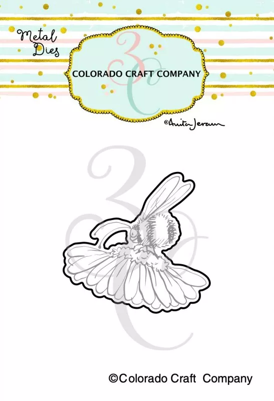 Bee You Mini Dies Colorado Craft Company by Anita Jeram