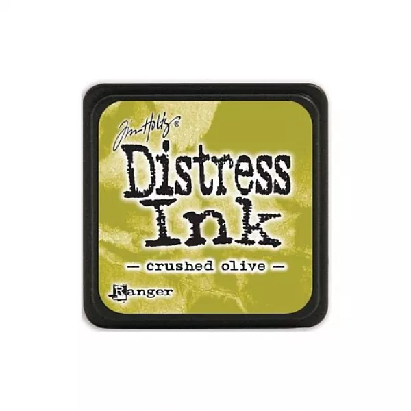Crushed Olive mini distress ink pad timholtz ranger