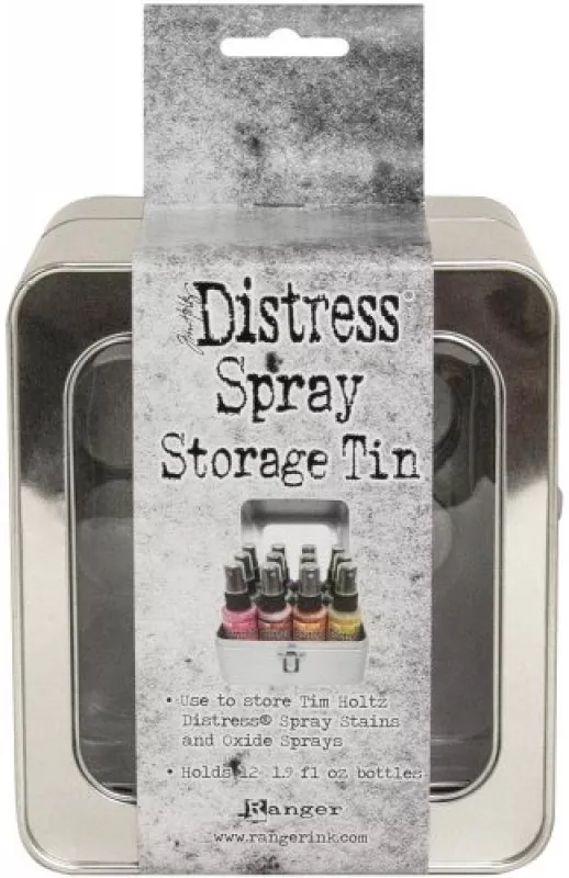 distress oxide spray storage tin
