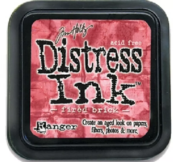 Distress Ink Fired Brick