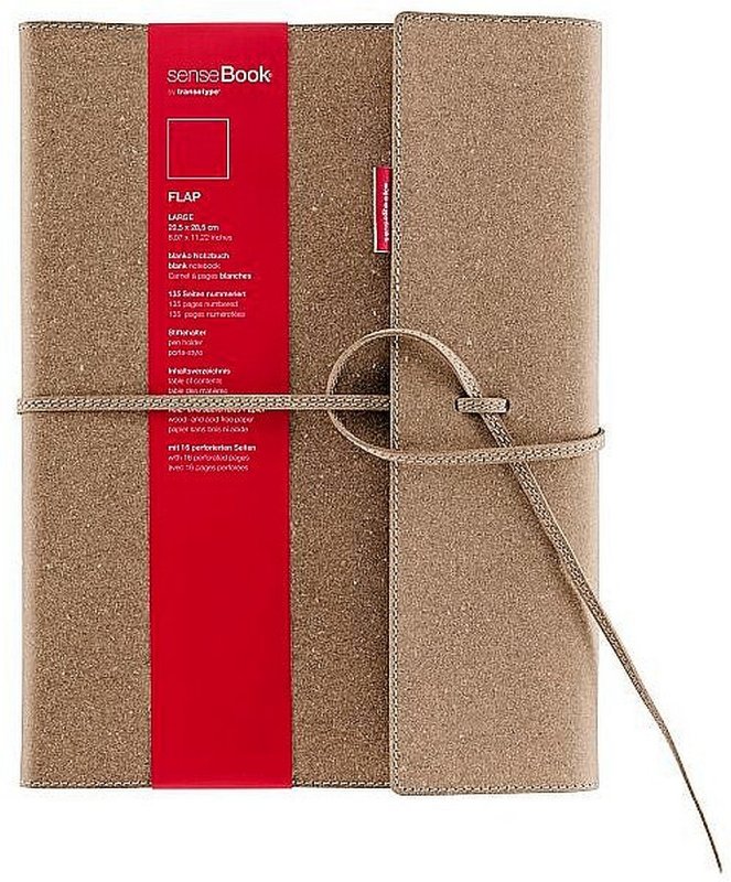 flap sensebook large blanko