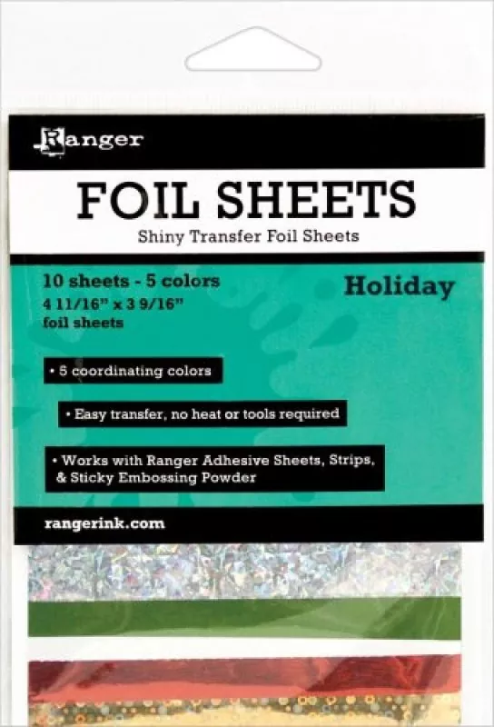 foil sheets holiday ranger