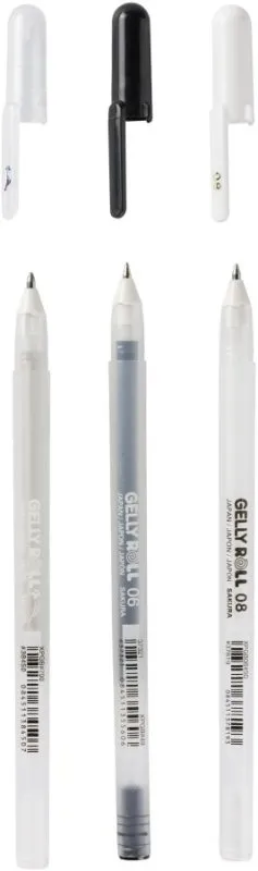 gelly roll best basics sakura bright white detail