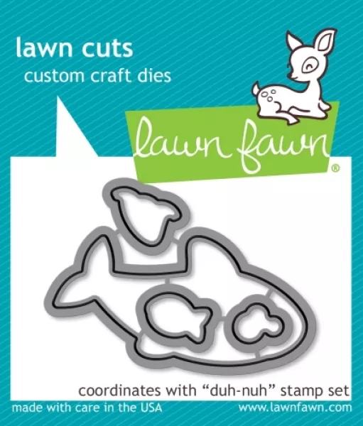 LF1420 Nuh Nuh Lawn Cuts Dies Lawn Fawn Summer17