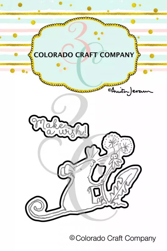 Make A Wish Mini Dies Colorado Craft Company by Anita Jeram