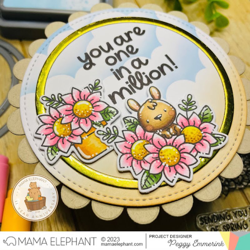 Deliver Spring Happiness Dies Creative Cuts Mama Elephant 2