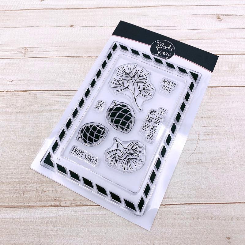 Winter Mail Clear Stamps Modascrap
