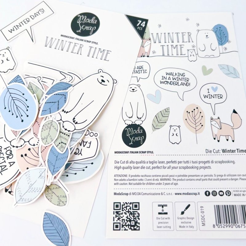 Die Cut - Winter Time Embellishment Modascrap