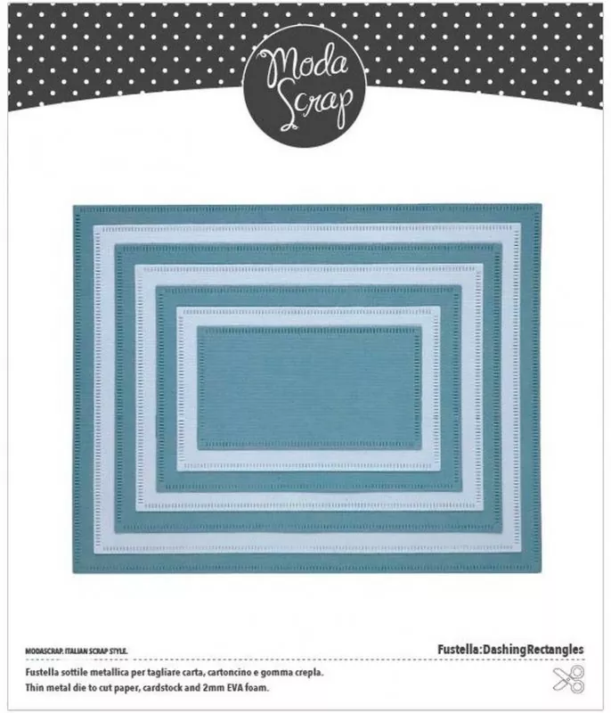 modascrap stanzen dashing rectangles