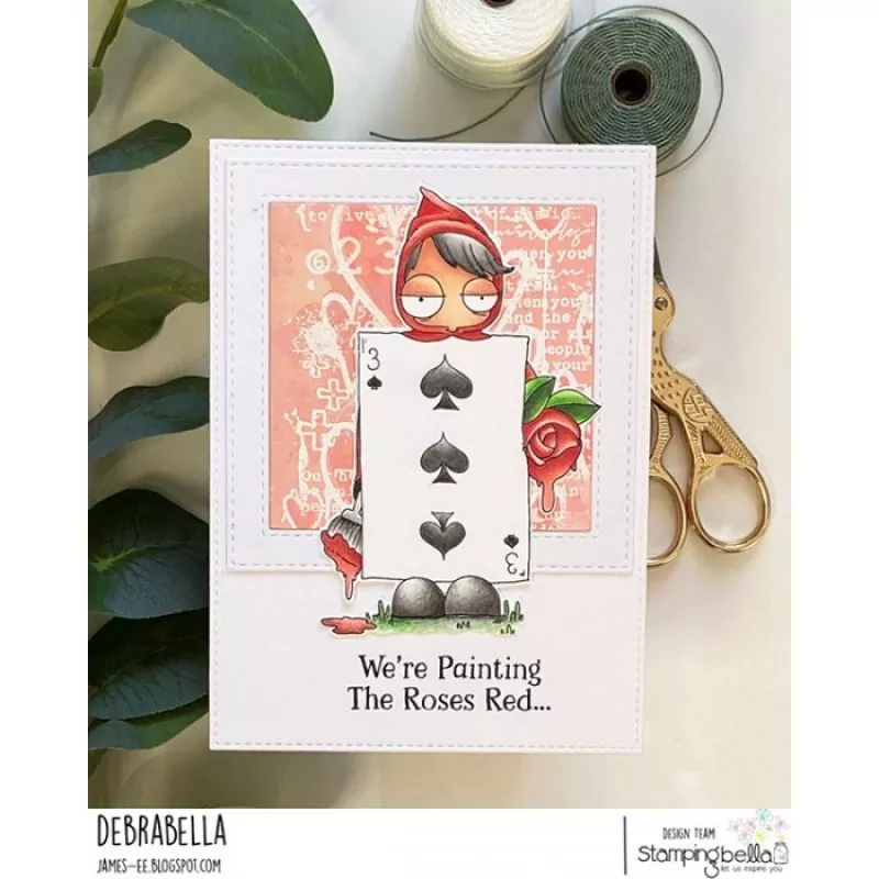 Stampingbella Oddball Playing Card Rubber Stamps 2