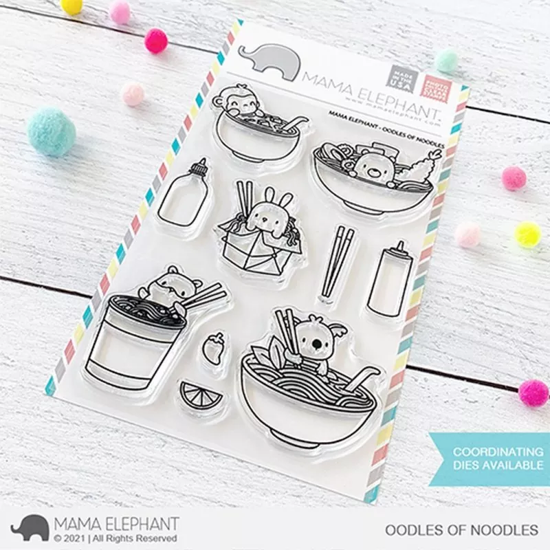 Oodles of Noodles Clear Stamps Mama Elephant