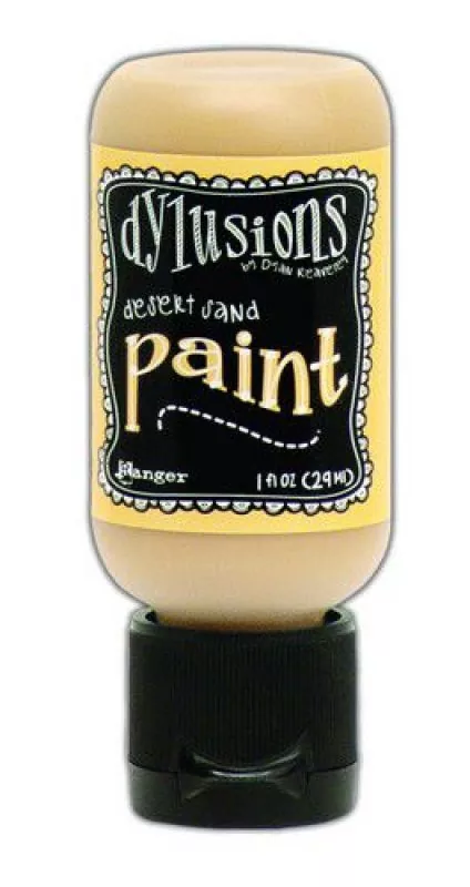 Vanilla Custard Dylusions Paint Flip Cap Bottle Ranger