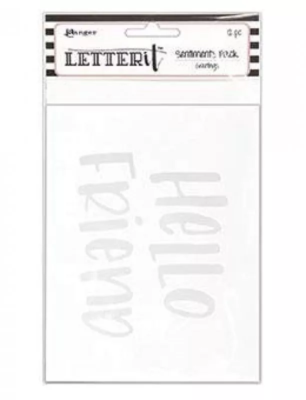 sentiments pack greetings letterit ranger LEA65272 1
