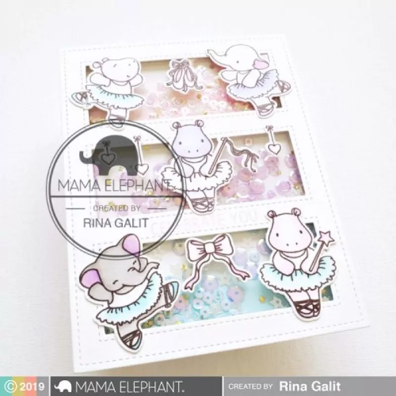 shall we dance clear stamps mama elephant 1