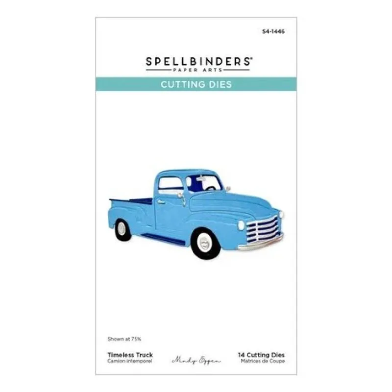 spellbinders dies Classic Road Legends Timeless Truck 3