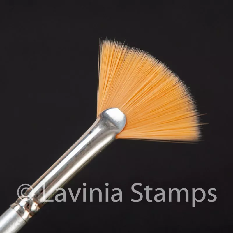 Synthetic Fan Brush - Size 8 - Rayher