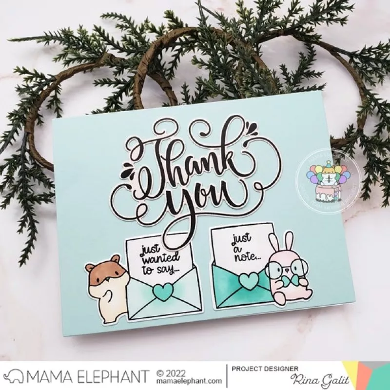 To My Dearest Clear Stamps Mama Elephant 3
