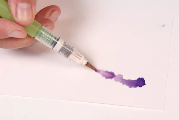 Watercolor Brush H2O Detailer Tip ZIG Kuretake 2