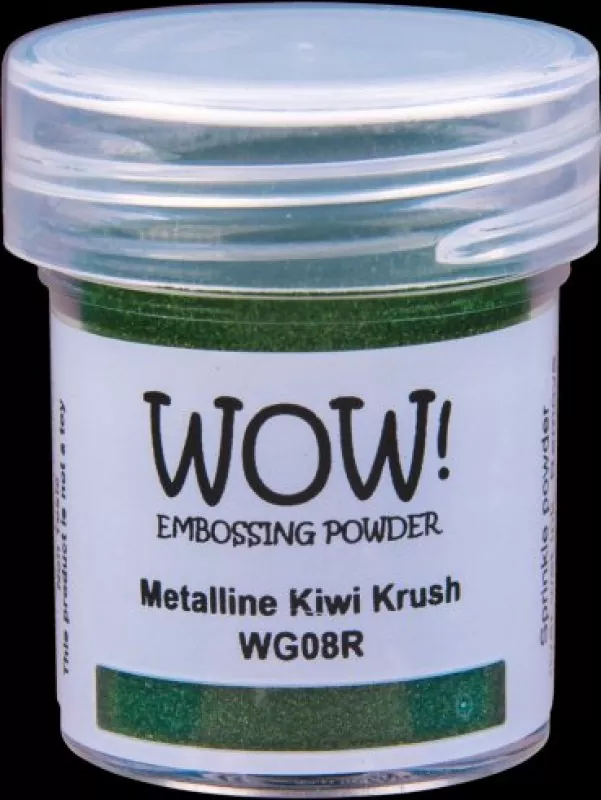 wg08 kiwi krush metalline wow embossing powder opaque 1
