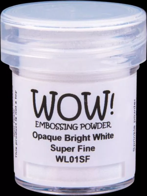 wl01 bright white wow embossing powder 1 super fine