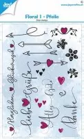 Floral 1 - Pfeile - Clear Stamps - Joycrafts
