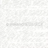 Weihnachtstext 4 Gold - Alexandra Renke - Designpapier - 12"x12"