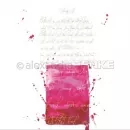 Kalligraphie pink - Alexandra Renke - 12"x12"