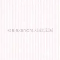 Schmale Streifen Pfingstrose - Scrapbooking Paper - 12"x12" - Alexandra Renke