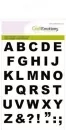 Alphabet Basic - Clear Stamps