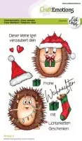 Hedgy 4 - Carla Creaties - Clear Stamps - CraftEmotions