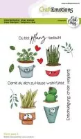 Plant Pots 2 (DE) - Carla Creaties - Clear Stamps - CraftEmotions