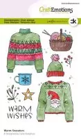 Warm Sweaters Clear Stamps CraftEmotions